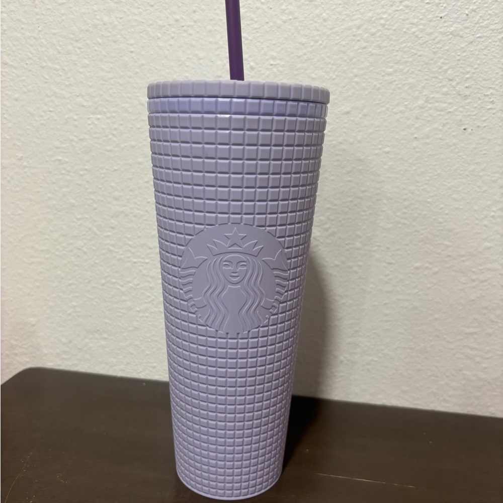 Starbucks Purple Textured Tumbler